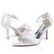 Noeud en satin avec talons aiguilles chaussures de princesse chaussures de mariage - Page 5