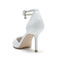 Mariage blanc talons hauts chaussures de mariage en satin de soie - Page 4