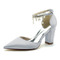 Pointu strass chaussures femmes mariage talons aiguilles chaussures de demoiselle d'honneur - Page 12