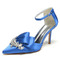 Noeud en satin avec talons aiguilles chaussures de princesse chaussures de mariage - Page 10