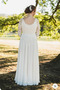 Robe de mariée Dentelle Zip De plein air Empire Col U Profond Empire - Page 2