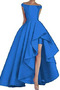 Robe de Bal Triangle Inversé Naturel taille Lacet Satin Chic Ruchés Plongeants - Page 8