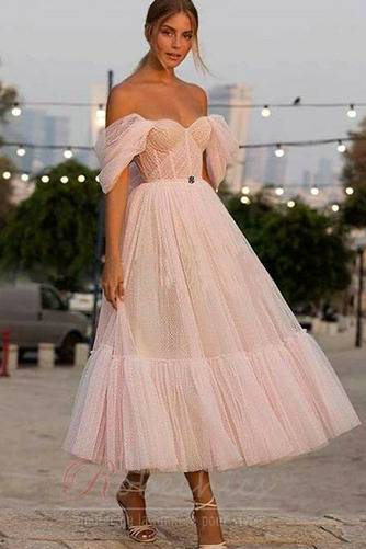 Robe de mariée Épaule Dégagée Sans Manches Tulle Chic Triangle Inversé - Page 3