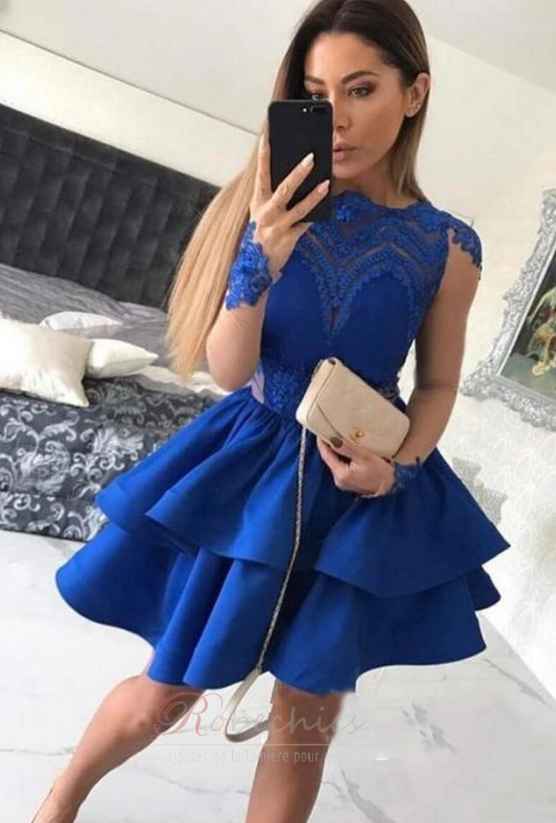 Robe de cocktail Bleu